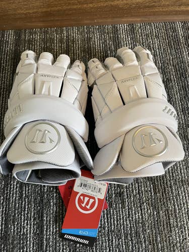 NEW Warrior EVO QX Lacrosse Gloves, Medium 12”