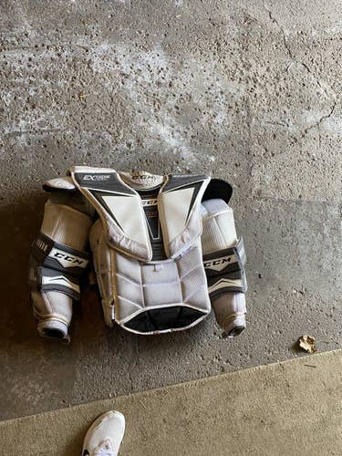 Used XL CCM  Extreme Flex Shield 2 Goalie Chest Protector