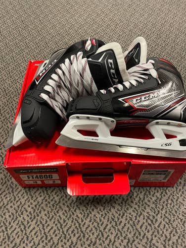 CCM FT460 size 10 goalie skates regular width