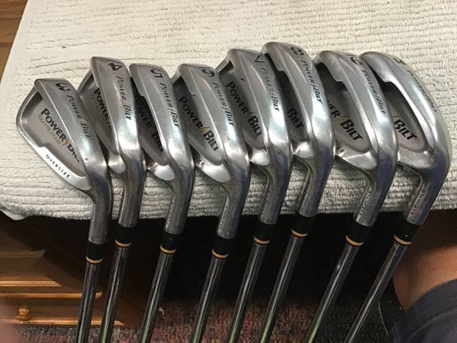 Used Men's Other Right Handed Iron Set Regular Flex Steel Shaft