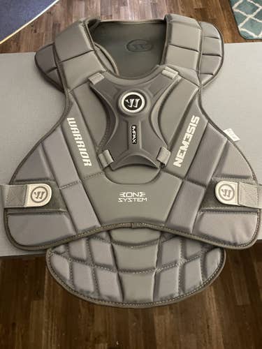 Gray New Large Warrior Nemesis Chest Protector