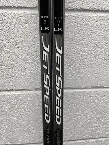 New 2-pack RH CCM Jetspeed Pro Stock 75 Flex