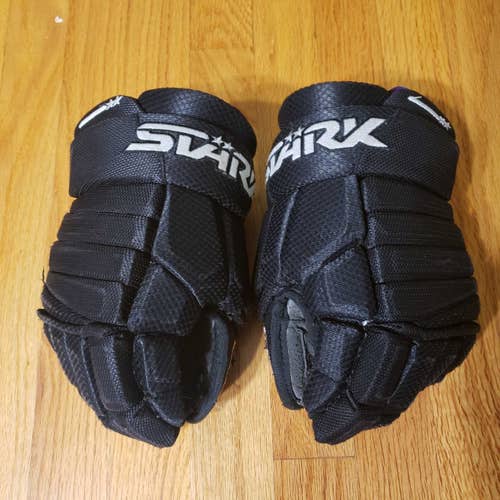 Black Used Jr Stark NC7 Girls Gloves 12"