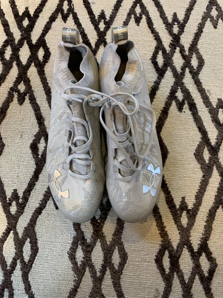 Gray Used Size 11 (Women's 12) Under Armour Cleats