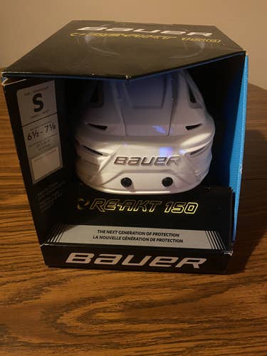 Bauer Re-Akt 150 Hockey Helmet Senior Small White