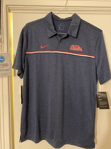 Ole Miss Nike Sideline Polo