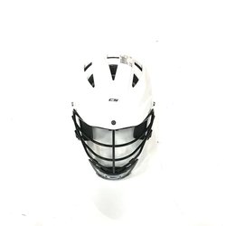 Used Cascade Cs White Md Lacrosse Helmets