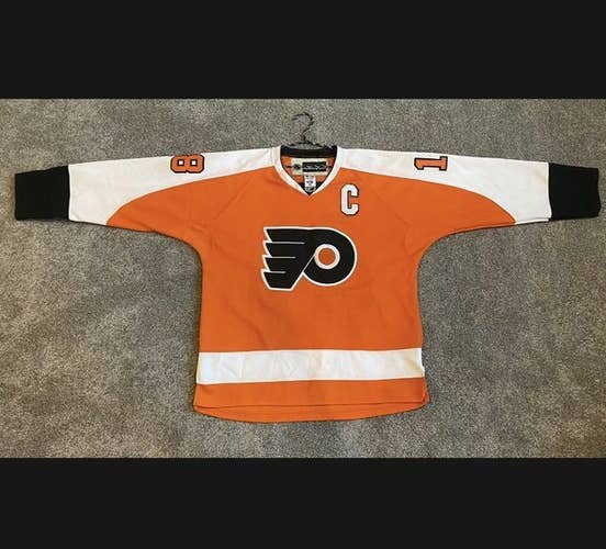 Reebok Richards Philadelphia Flyers Jersey Large 52