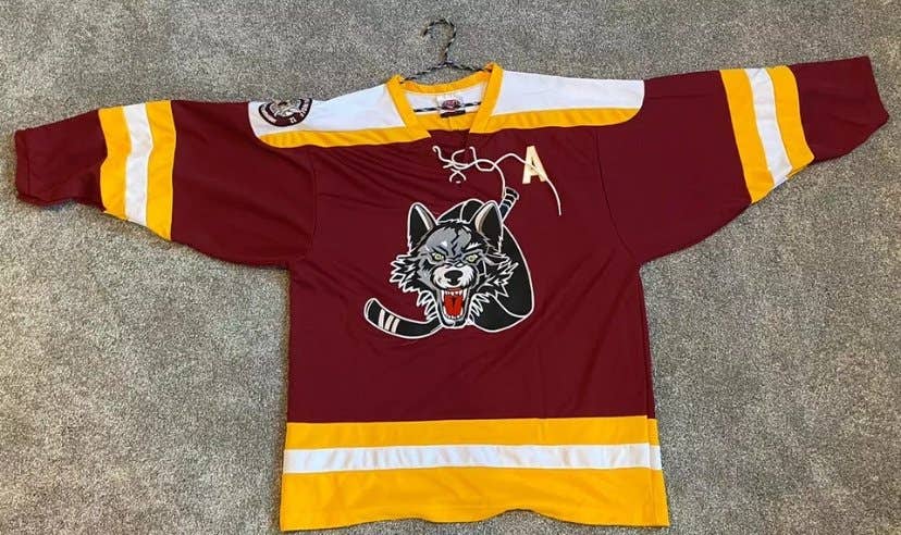 AHL Chicago Wolves Jersey LARGE