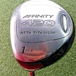 Affinity 420 Driver 10.5* / LH ~43.5" / Senior Graphite / Nice Grip / gw6274
