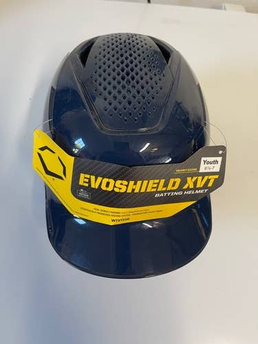 EvoShield XVT Youth Batting Helmet - New - Navy Blue - Youth 6 1/2 - 7