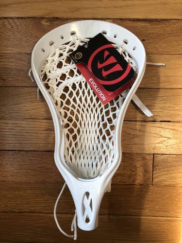 White New Attack & Midfield Strung Evo X Head