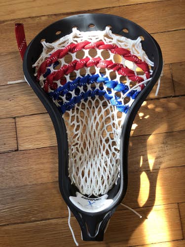 Black New Attack & Midfield Strung Clutch X Head
