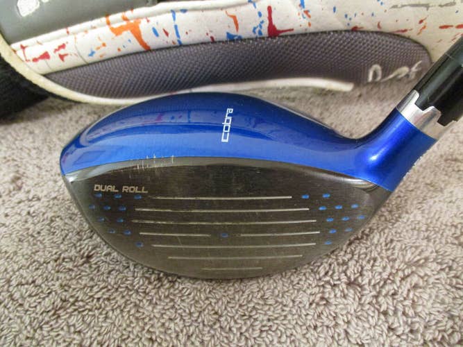 Cobra Amp Cell Blue 5/7 Wood 17-20* Fujikura Fuel 57g Regular RH