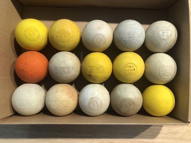Lacrosse Practice Balls 15 Pack