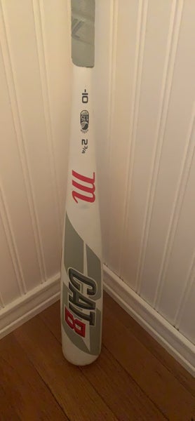 Used Kid Pitch (9YO-13YO) USSSA Certified 2019 Marucci Alloy CAT 8 Bat (-10) 19 oz 29"