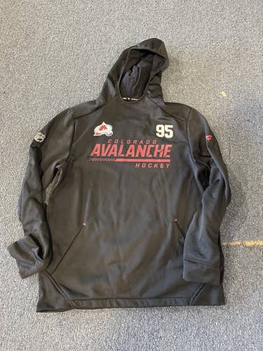 2020-21 Colorado Avalanche Player Used Fanatics Regular Season Hoodie Lots of Players to Pick from