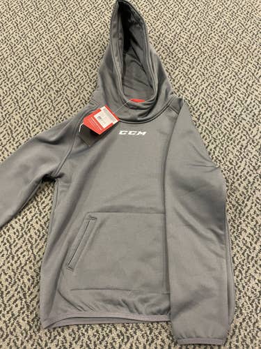 CCM Youth Medium Gray hoodie