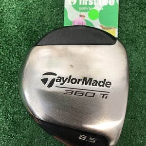 TaylorMade 360Ti Driver 8.5* With Stiff Graphite Shaft