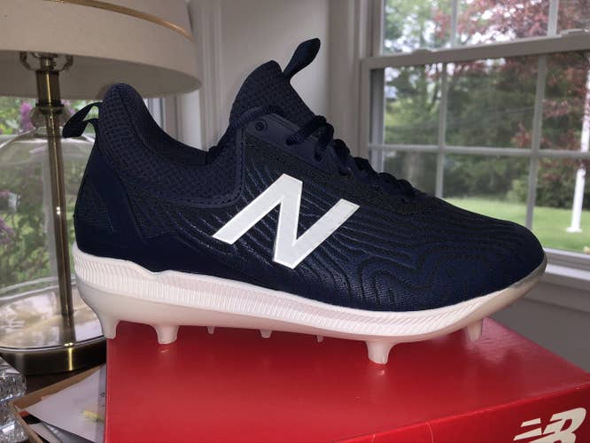 Blue New Adult Men's Size 7.0 (Women's 8.0) Molded Cleats New Balance Low Cut