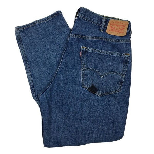 Loose Fit Men's Jeans - Medium Wash