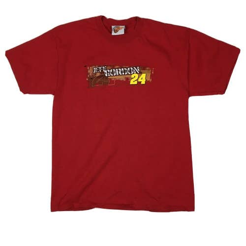 Vintage 2007 Jeff Gordon #24 NASCAR Racing T-Shirt DuPont Winner's Circle Sz L