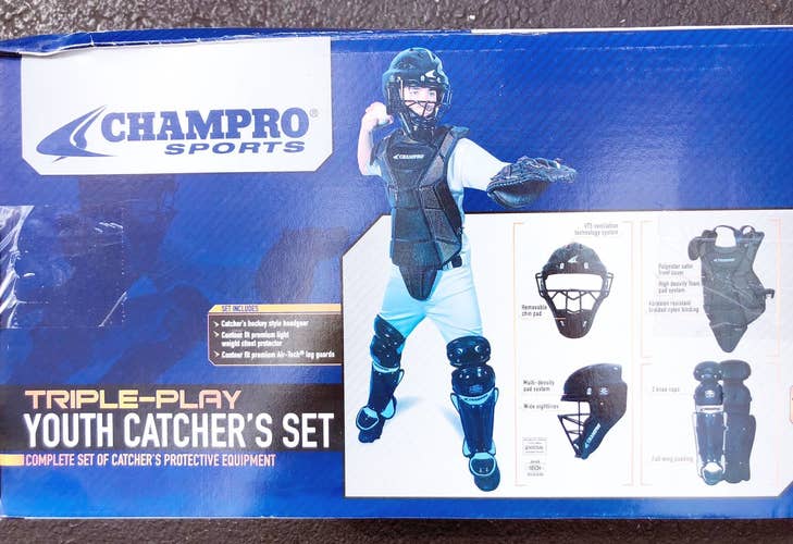 Youth Champro Catcher's Set