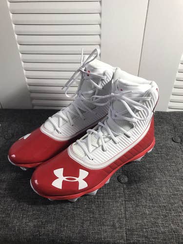 Red Adult Size 12 (Women's 13) Under Armour
