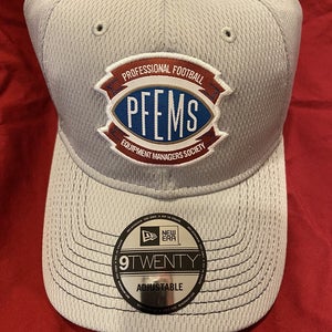 RARE * PFEMS " Professional Football Equipment Managers Society" New Era 9Twenty EQ Hat