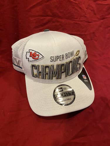NFL Kansas City Chiefs Super Bowl New Era 9Forty SnapBack Hat * NEW NWT * Retail $40
