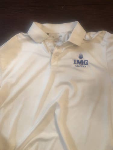 White Used Large Under Armour Shirt IMG