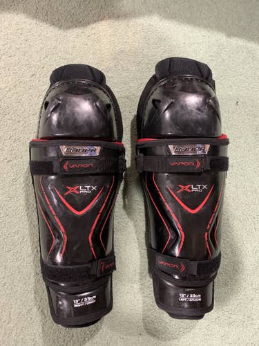 Bauer Vapor LTX Pro Shin Pads Used 13’
