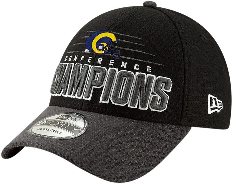 New Era 9Forty NFL Los Angeles Rams 2018 Division Conference Champions  Adjustable Cap