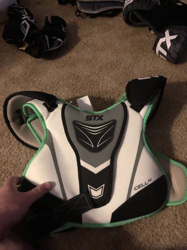 Used Large STX Cell 100 Shoulder Pads