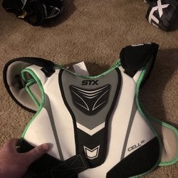 Used Large STX Cell 100 Shoulder Pads