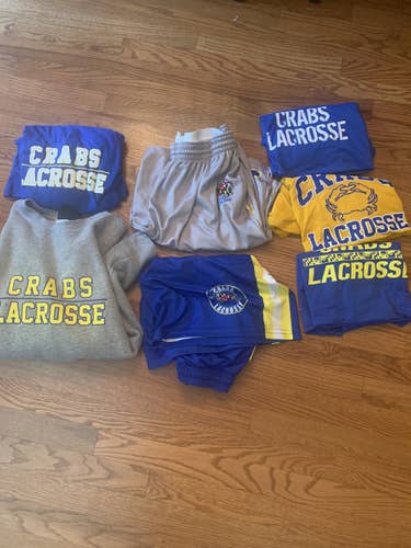 Crabs Lacrosse Adult Gear Bundle