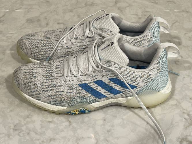 Adidas Prime Blue Codechaos Golf Shoes - Size 10.5