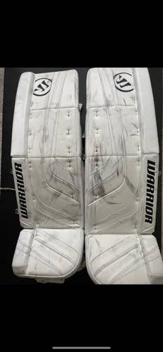 Warrior Ritual Pro Goalie Pads 36+1.5 White - Used
