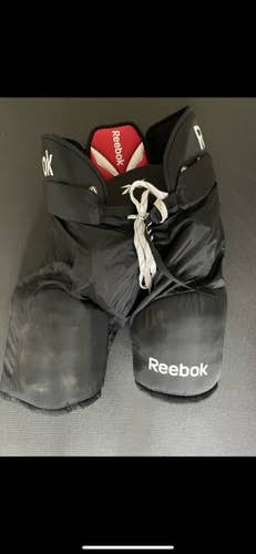 Black Senior Large Reebok 14K Hockey Pants Used