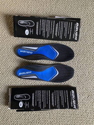 New - Bauer Speed Plates 2.0 - sz 7.5