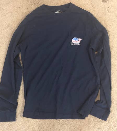 Vineyard Vines boys hockey long sleeve t shirt