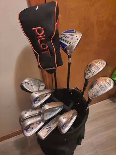 Ultimate beginners set, hybrid\iron combo set, Adamsgolf Speedzone
