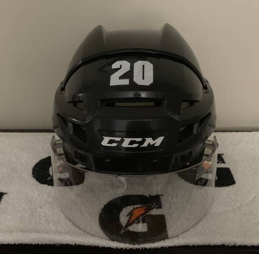 PRO STOCK CCM V08 Helmet & VR25 Straight Cut Visor Combo