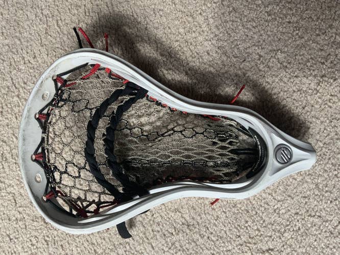 White Used Defense Maverik Strung Tank Head (Unstrung if desired)
