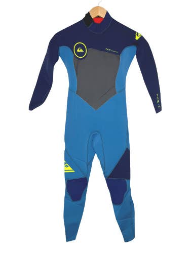 NEW Quiksilver Childs Full Wetsuit Kids Youth Size 8 Syncro 4/3