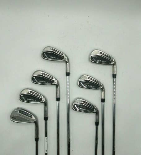 Cobra King F8 Iron Set GW - 5 Iron Steel Regular RH Used