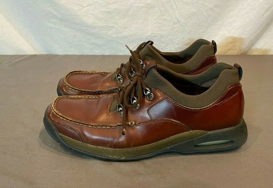 fjendtlighed længst Blikkenslager Cole Haan Country N-ike Air Brown Leather Sturdy Walking Shoes US Men's 11  GREAT | SidelineSwap
