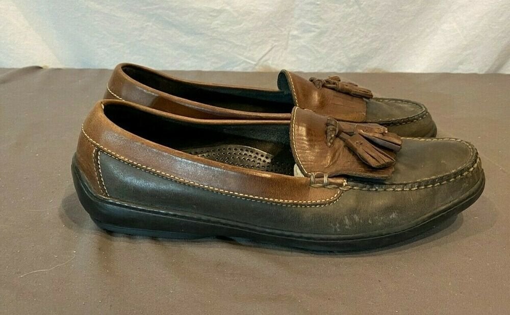 Cole Haan Country Black \u0026 Brown Leather 