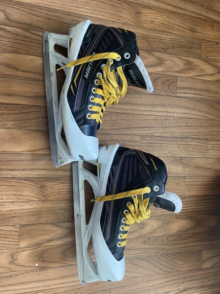 Senior Bauer Regular Width Size 10 Supreme One.7 Hockey Goalie Skates