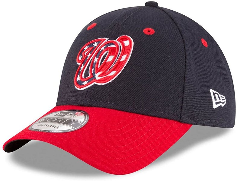 Washington Nationals New Era League II 9FORTY Adjustable Hat - White